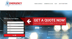 Desktop Screenshot of emergencyglassrepair.com